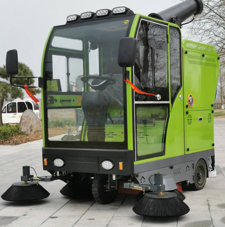 果洛道路清洁广泛应用电动环卫清扫车